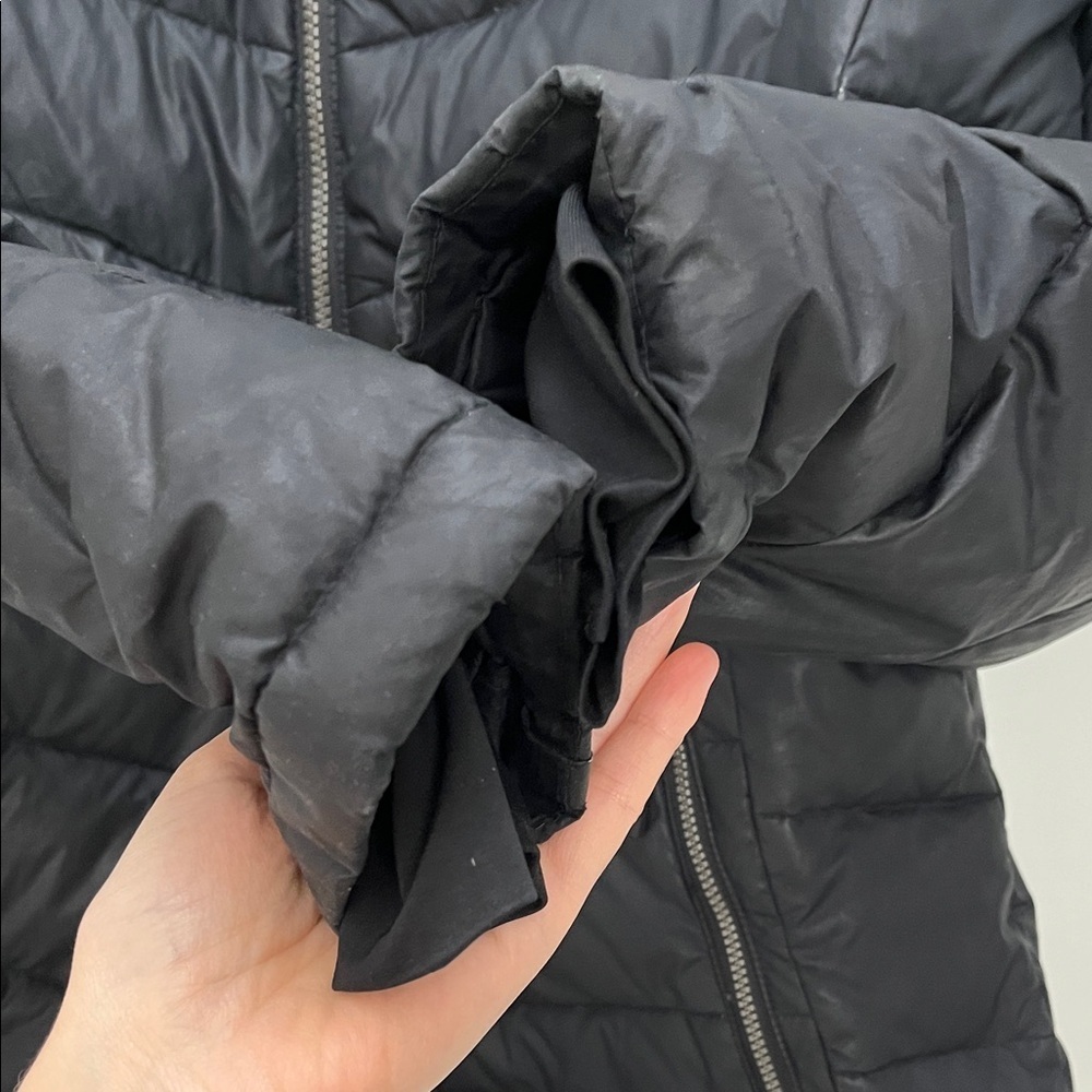 Columbia Black Duck Down Feathers Outdoor Winter Jacket - Size Large - Picture 4 of 16